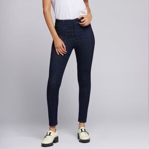 NWT Current/Elliott The Borderline Super Skinny Jeans Cambria Dark Rinse Size 30